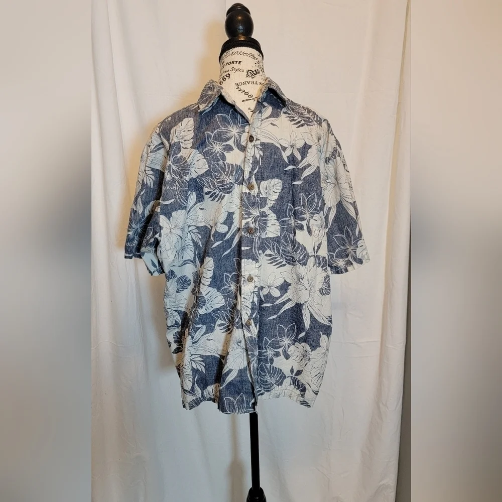 Vintage Two Palms Hawaiin Shirt